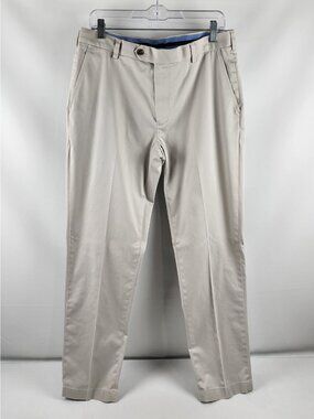 Brooks Brothers Pants Mens 34x32 Beige Luxury Standard Chino Pant